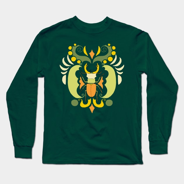 Beetle bug 2 Long Sleeve T-Shirt by Think Beyond Color